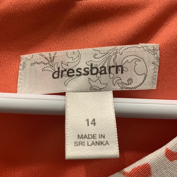 EUC Dressbarn Floral Dress size 14 or 16 - Picture 4 of 8